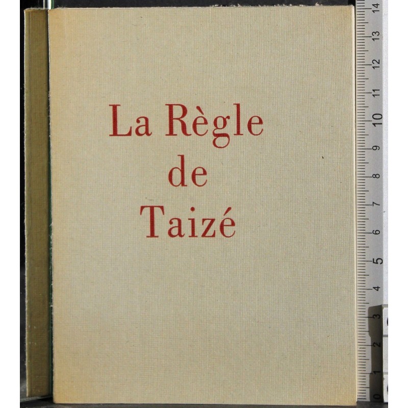 La regle de Taize