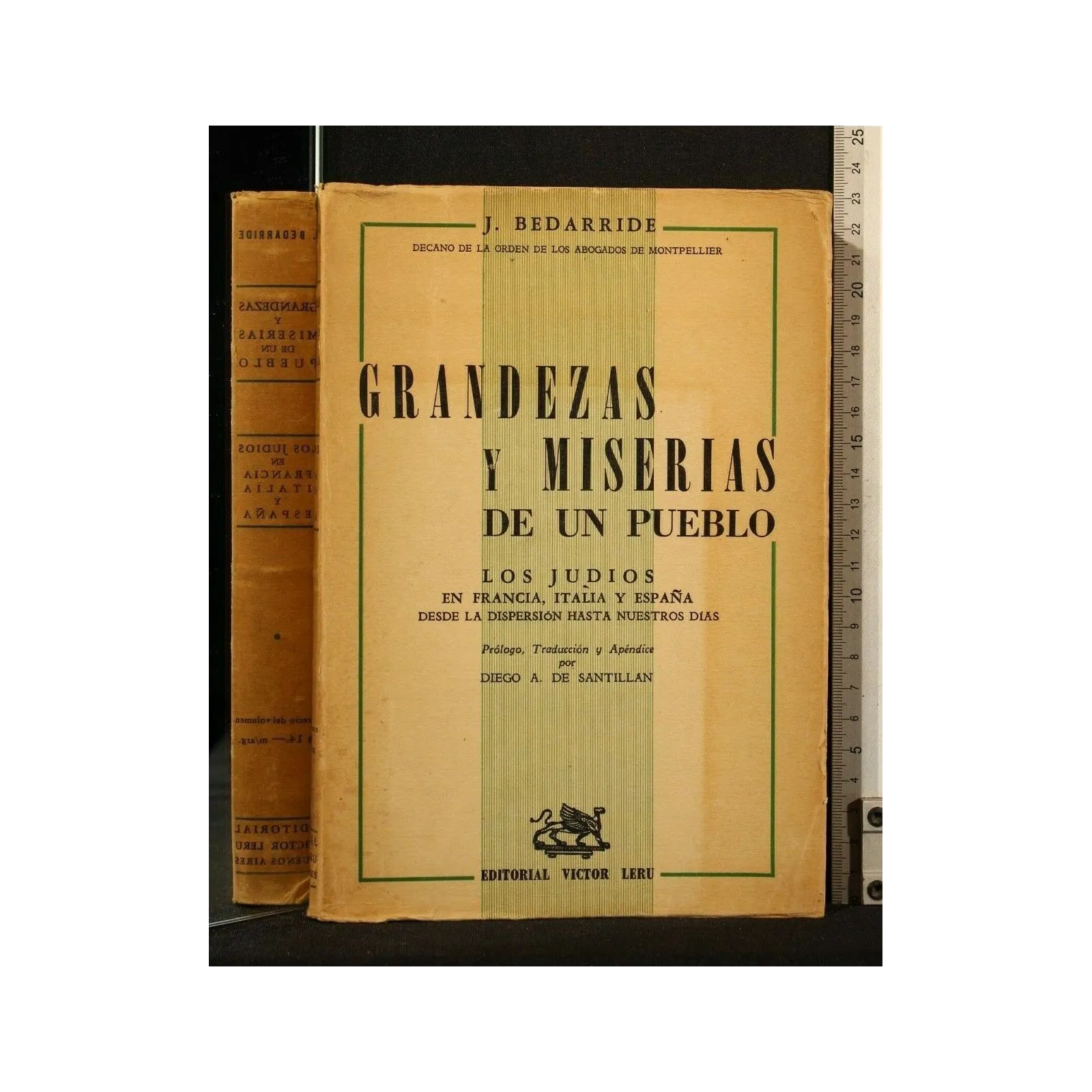 GRANDEZAS Y MISERIAS DE UN PUEBLO LOS JUDIOS EN FRANCIA, ITALIA