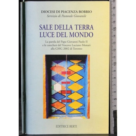Sale della terra luce del mondo