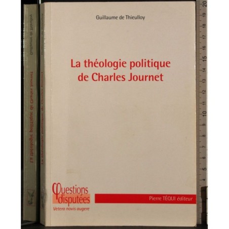 La theologie politique de Charles Journet
