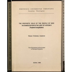 The prophetic role of people of god in evangelization..