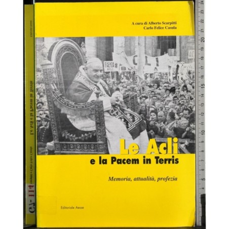 Le Acli e la pacem in terris