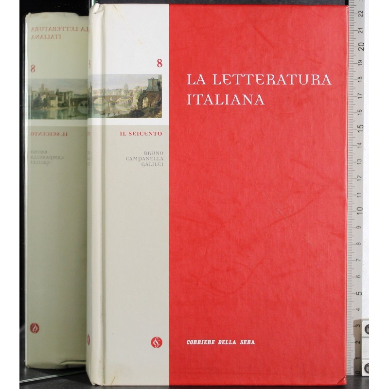 La letteratura italiana Vol 8. Il seicento