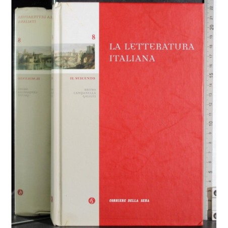 La letteratura italiana Vol 8. Il seicento