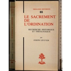 Le sacrement de l'ordination