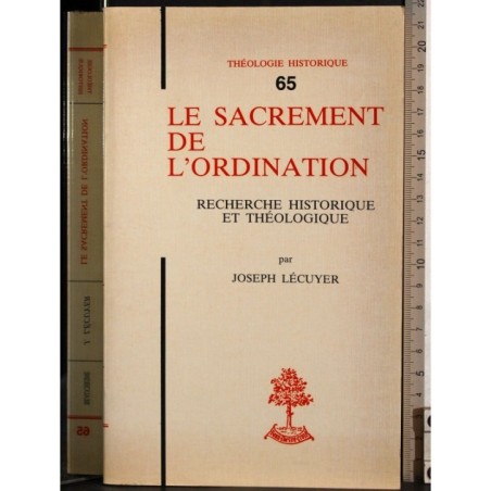 Le sacrement de l'ordination