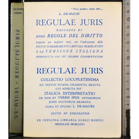 Regulae Juris