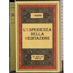 L'esperienza della meditazione