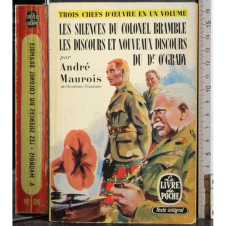 Les silences du colonel bramble les discours et nouveaux..