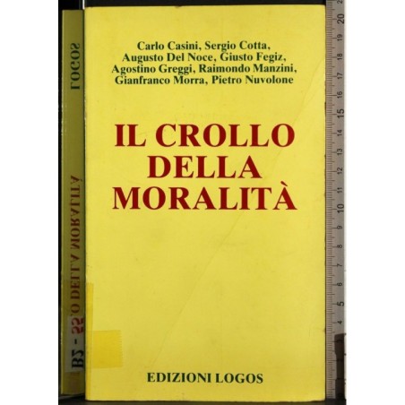 Il crollo della moralità