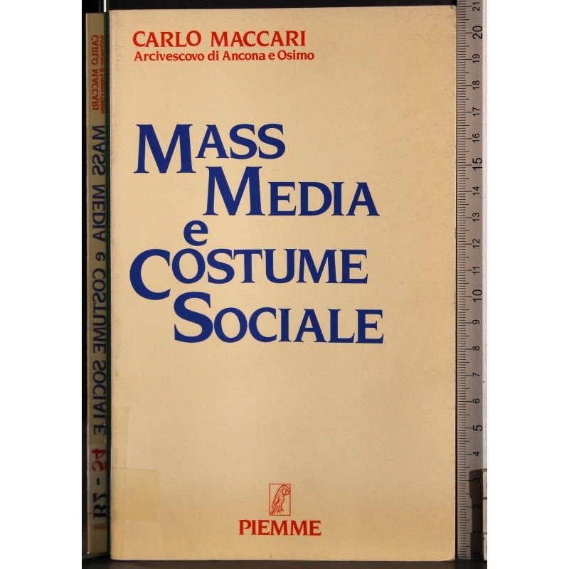 Mass media e costume sociale