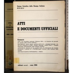 Atti e documenti ufficiali