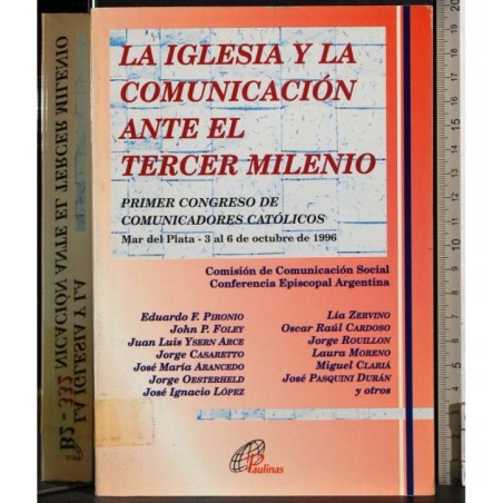 La iglesia y la comunicacion ante el tercer milenio