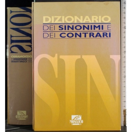 Dizionario dei sinonimi e dei contrari