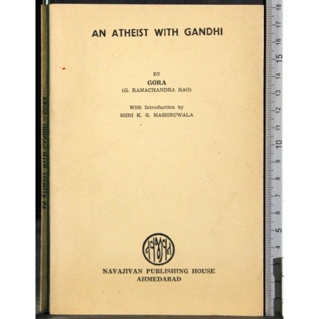 An atheist with Gandhi