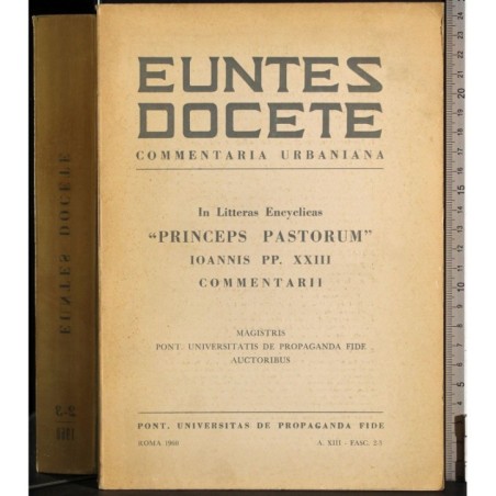 Euntes docete. Fasc 2-3. 1960