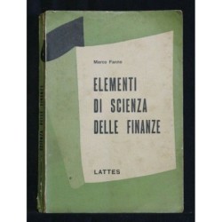 ELEMENTI DI SCIENZA DELLE FINANZE