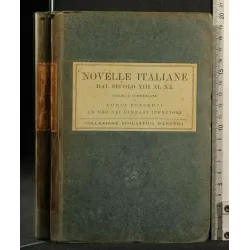 NOVELLE ITALIANE DAL SECOLO XIII AL XX
