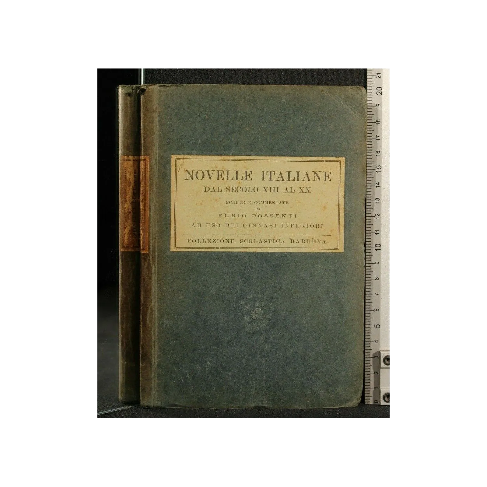 NOVELLE ITALIANE DAL SECOLO XIII AL XX