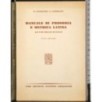 Manuale di prosodia e metrica latina