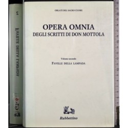 Opera Omnia degli scritti di Don Mottola. Vol 2