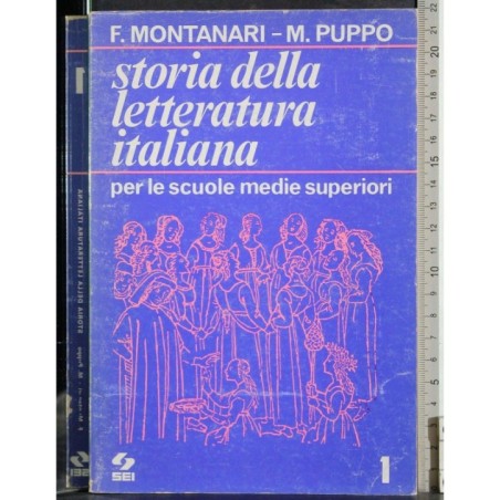Storia della letteratura italiana. Vol 1