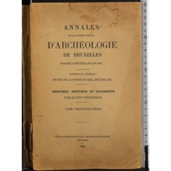 Annales d'archeologie de bruxelles