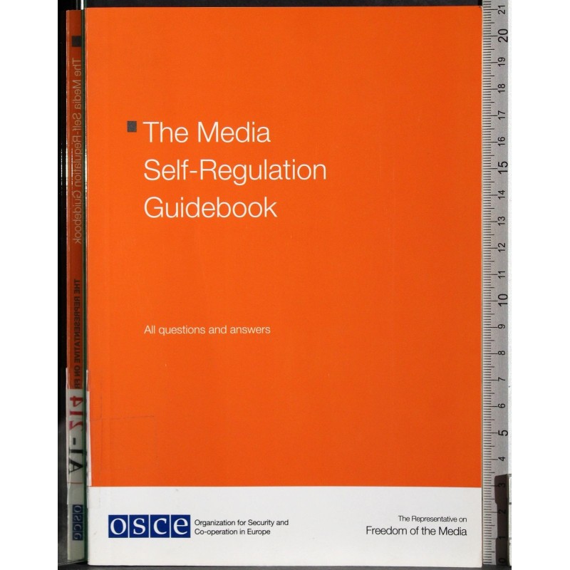The Media self-regulation guidebook