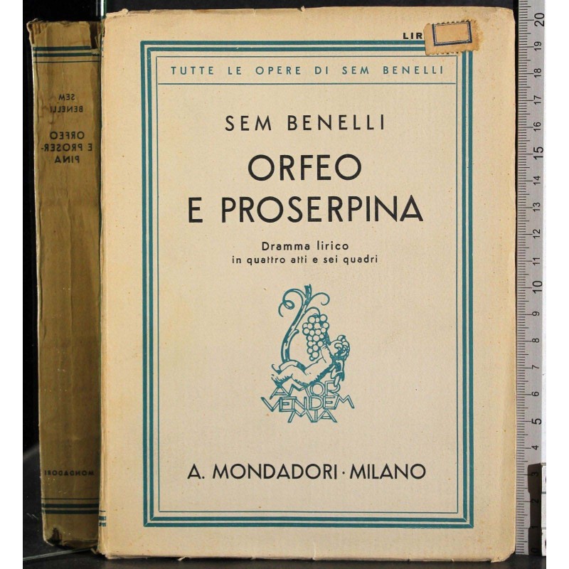 Orfeo e proserpina