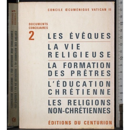 Les eveques. La vie religieuse. Formation des pretres..