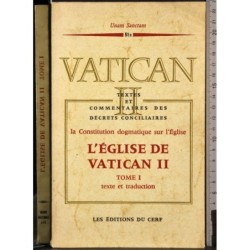 L'eglise de Vatican II. Tome I