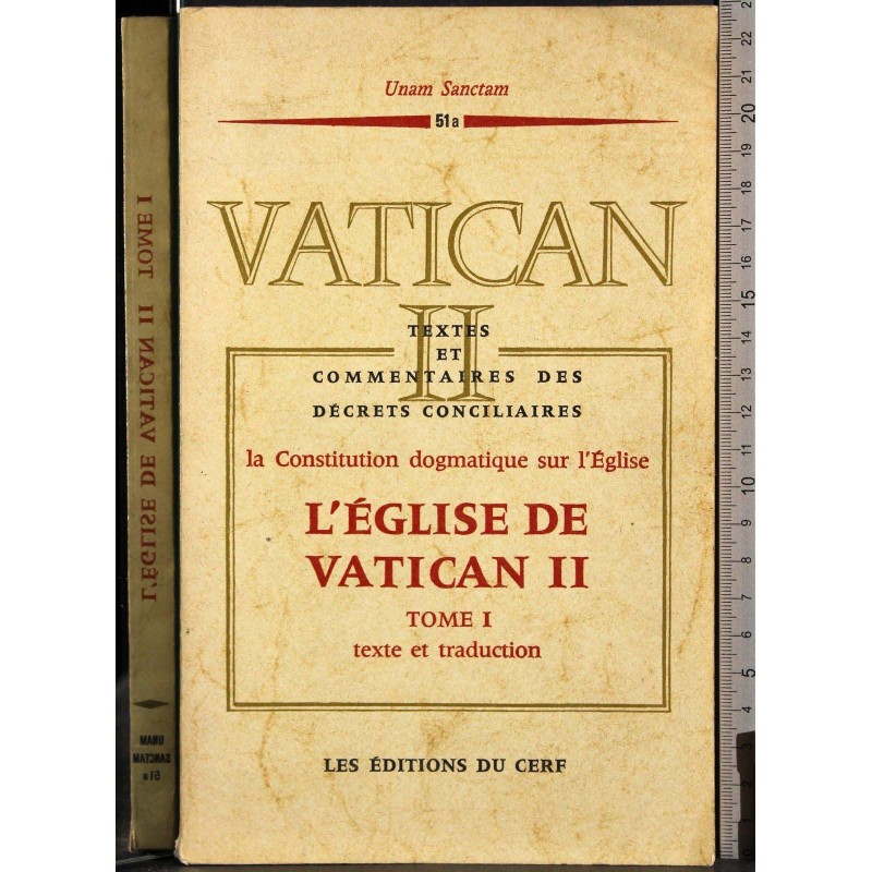 L'eglise de Vatican II. Tome I