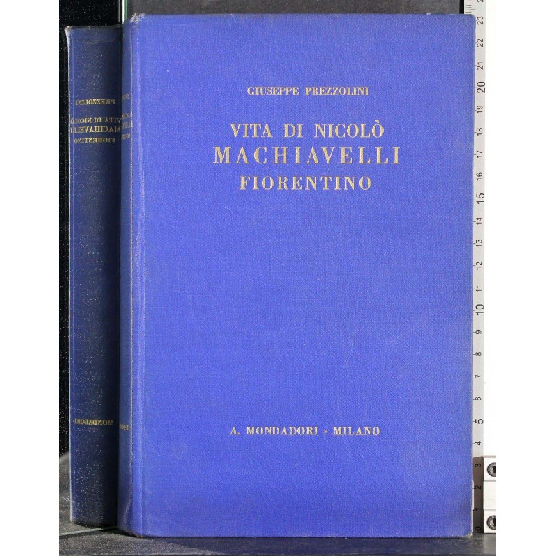 Vita di Nicolò Machiavelli Fiorentino
