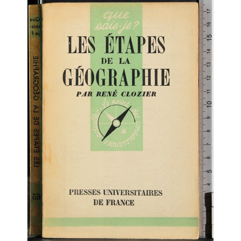 Les etapes de la geographie