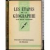 Les etapes de la geographie