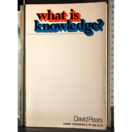 What is knowledge?