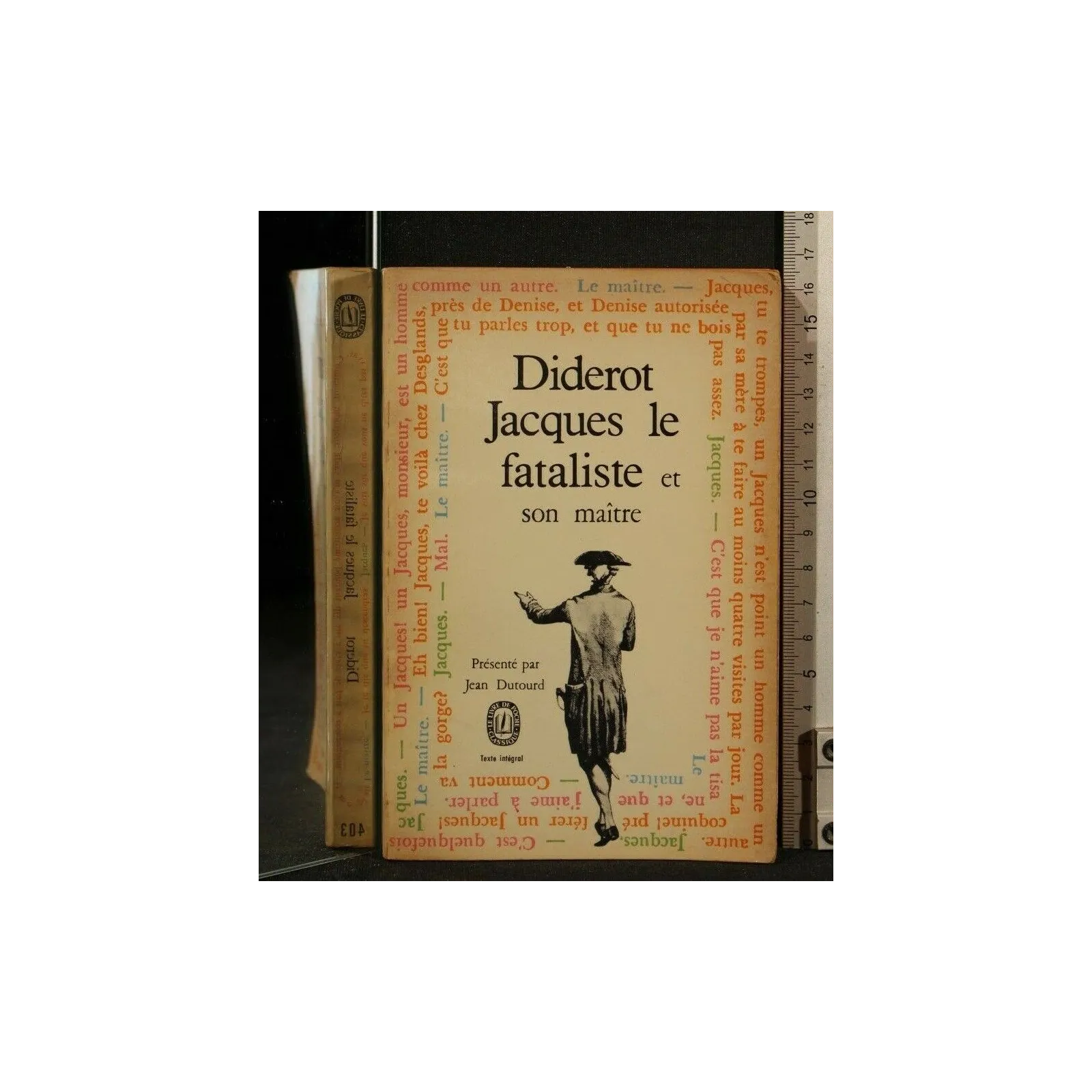 JACQUES LE FATALISTE ET SON MAITRE