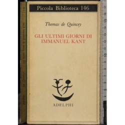 Gli ultimi giorni di immanuel Kant