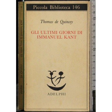 Gli ultimi giorni di immanuel Kant