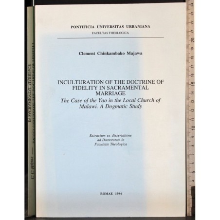 Inculturation of doctrine fidelity in sacramental marriage