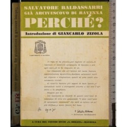 Salvatore Baldassarri già arcivescovo di Ravenna perché?