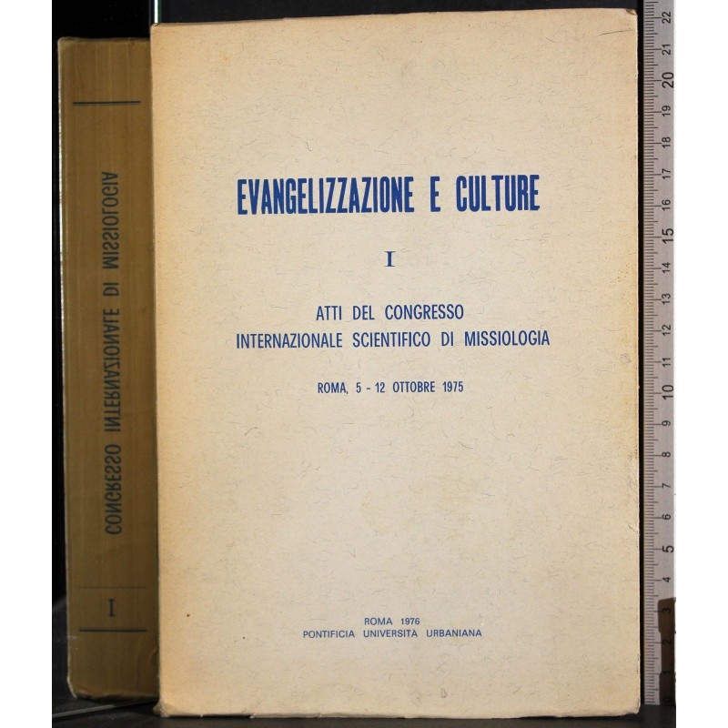 Evangelizzazione e culture. Vol 1