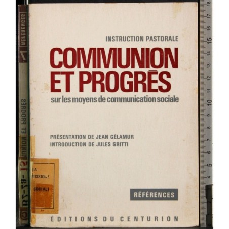 Communion et progres