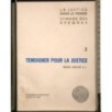 Temoigner pour la justice