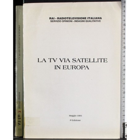 La tv via satellite in Europa