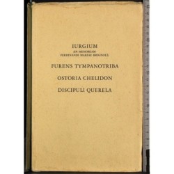 Iurgium. Furens Tympanotriba. Ostoria chelidon