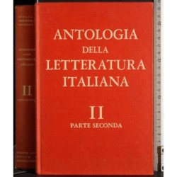 Antologia della letteratura italiana. Vol 2 pt 2