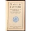 El derecho a la verdad