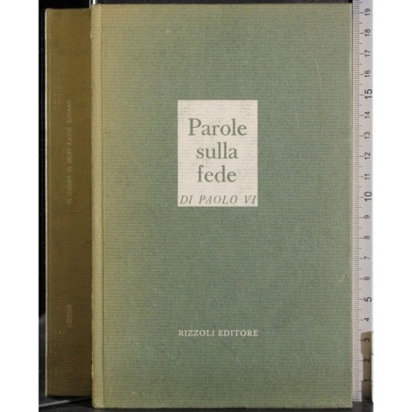Parole sulla fede