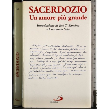 Sacerdozio. Un amore più grande